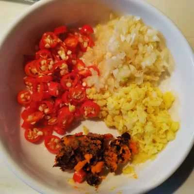 スパイシーフィッシュレシピの手順：3