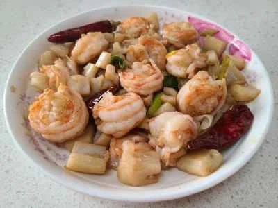 レンコンとエビの炒め物の作り方：9