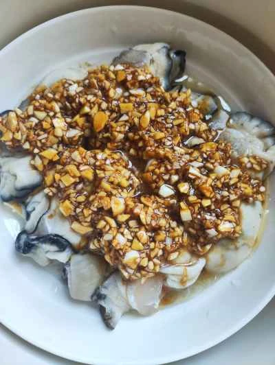 ニンニク蒸し牡蠣の作り方：7