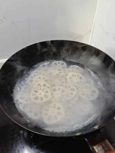 発酵豆腐レンコンスライスの作り方：2