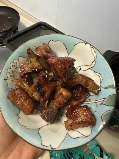 プラムソーススペアリブの作り方：4