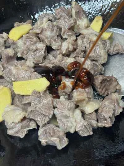 ゴーヤ入り牛バラ肉の煮込みの作り方：8