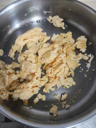 揚げアヒルの卵のレシピ手順：6