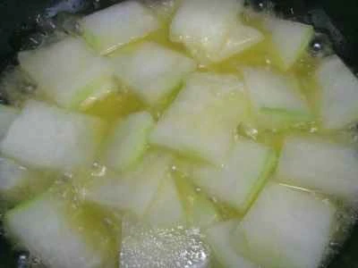 冬瓜入りイカ煮の作り方：11