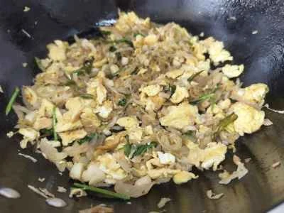 キャベツのピクルスとスクランブルエッグの作り方：8