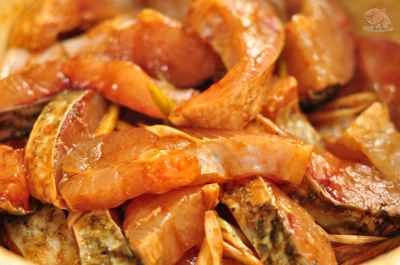 燻製魚の作り方：2