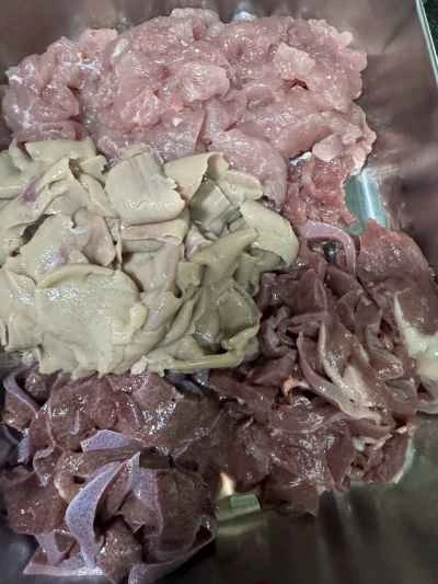 豚もつ炒めの作り方：2