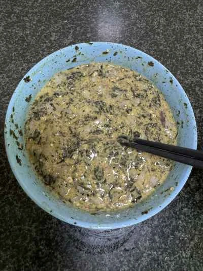 海藻とイカのケーキの作り方：8