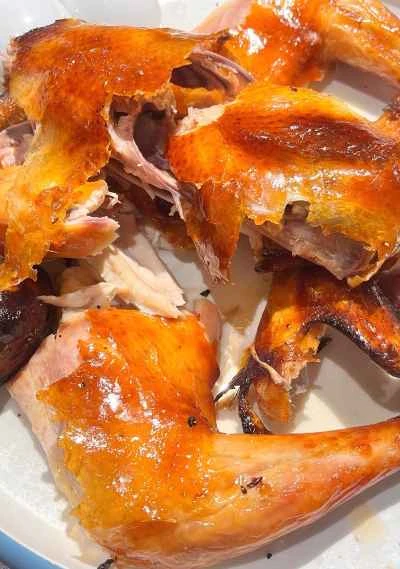 土鍋フルーツウッド炭火焼きチキンの作り方：9