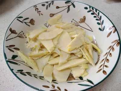 たけのこといんげんの炒め物の作り方：5