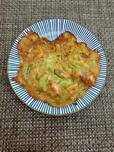 ヘチマと牡蠣のオムレツのレシピ