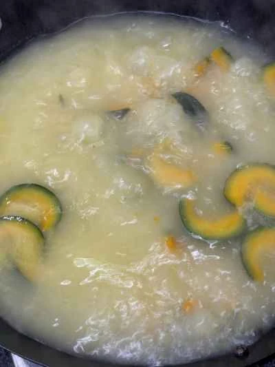 かぼちゃと春雨のスープのレシピ手順：7