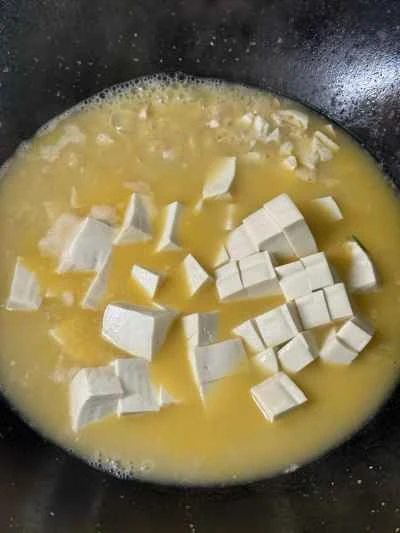 カニカマと豆腐のキャセロール レシピ手順：7