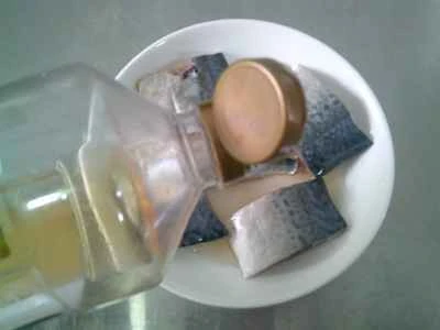 塩魚入り蒸し卵の作り方：3