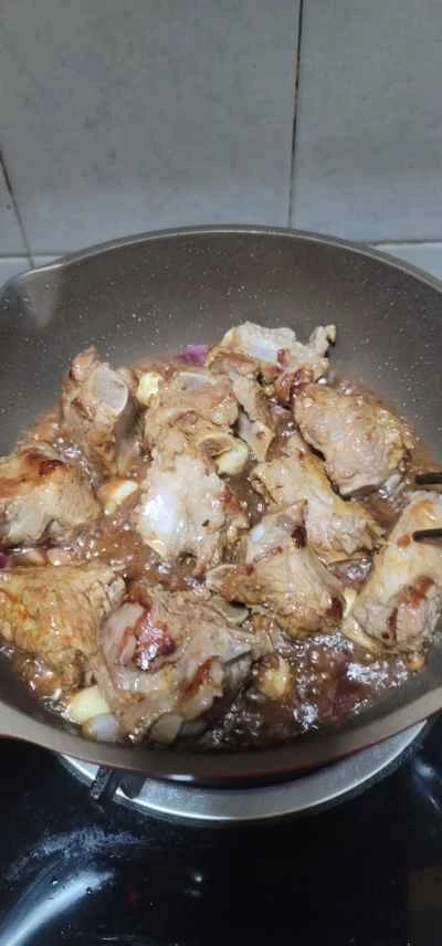 プラム風味のスペアリブの作り方：8