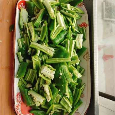 唐辛子入り卵炒めの作り方：2