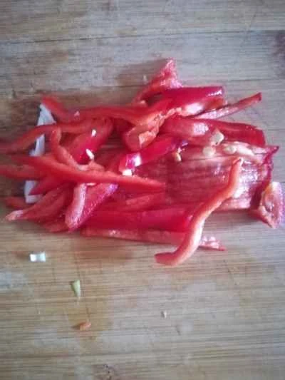 野菜炒め冷麺の作り方：4