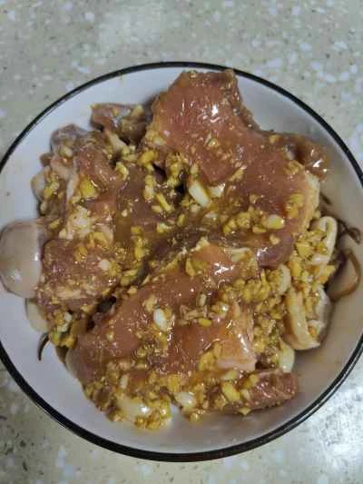 豚骨と腸の蒸し煮の作り方：13