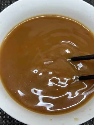 ハムとスクランブルエッグの作り方：3