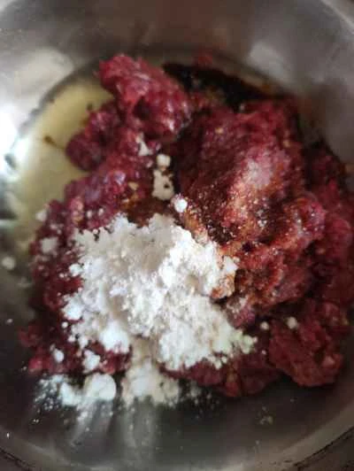 トマトビーフミートボールのレシピ手順：3
