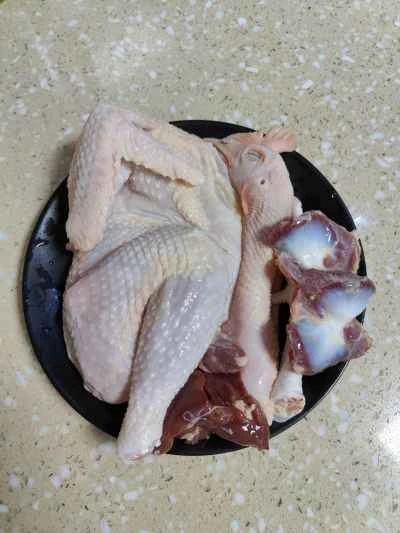 ネギ油チキンの作り方：1