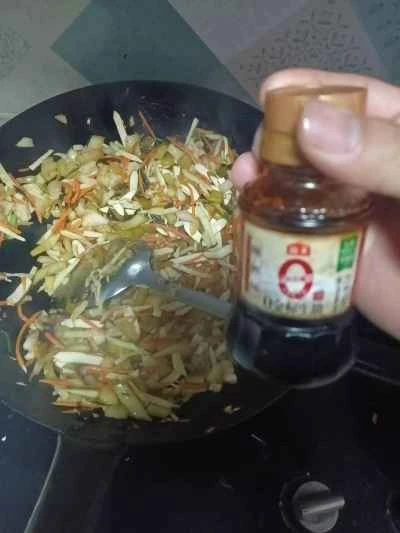 冬の味覚炒めの手順：8