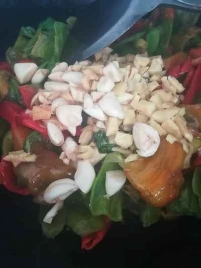 虎皮ピーマンの作り方：5