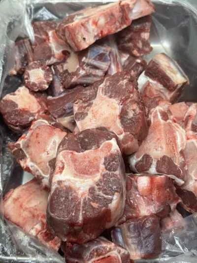 きのこと牛テールのスープの作り方：1