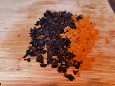 鶏むね肉豆腐の作り方：1