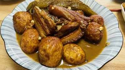 豚バラ肉の煮込みの作り方：19