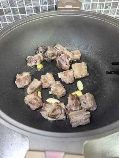 椎茸入り豚バラ肉の煮込みの作り方：5
