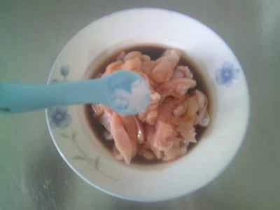 鶏胸肉とスイカの皮の炒め物の作り方：5