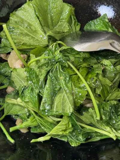 豚皮入り冬野菜炒めの作り方：7