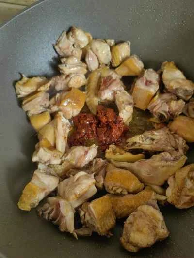 鶏肉とジャガイモの煮込みの作り方：5