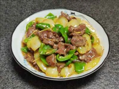 牛肉とキュウリの炒め物の作り方：19