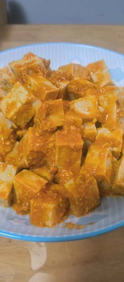 カニ卵豆腐のレシピ