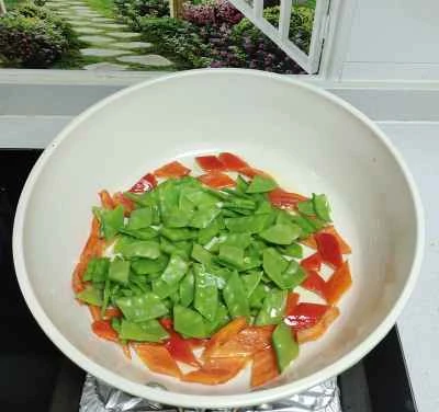 野菜入りスクランブルエッグの作り方：5