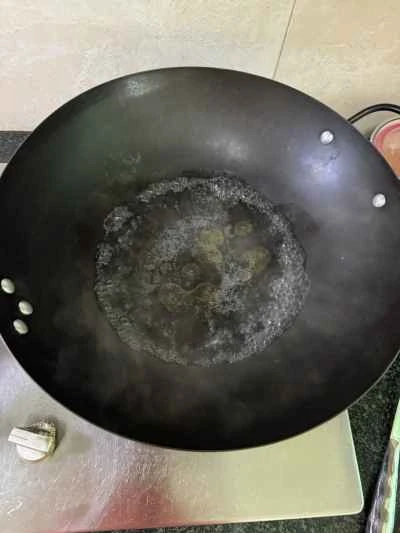 アスパラガスとキノコの炒め物の作り方：5