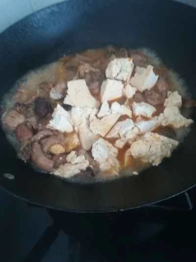 きのこと豆腐の煮込みチキンドラムスティックの作り方：10