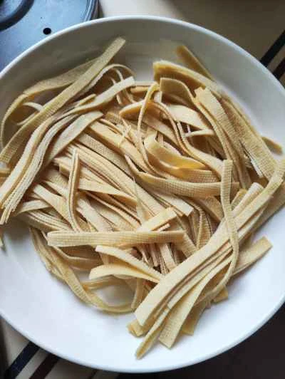 細切り豆腐皮蒸しミートローフの作り方：2