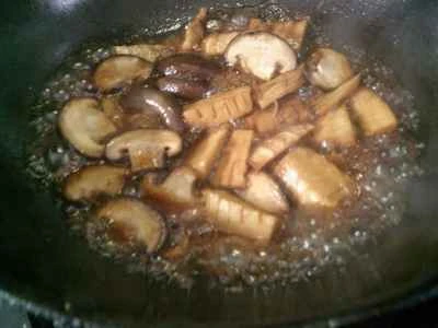 きのことたけのこの煮込みの作り方：15