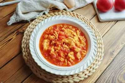 トマトと卵の炒め物のレシピ