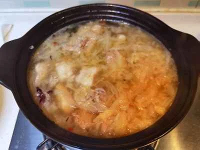 春雨とザワークラウト入り豚スペアリブの煮込みの作り方：8