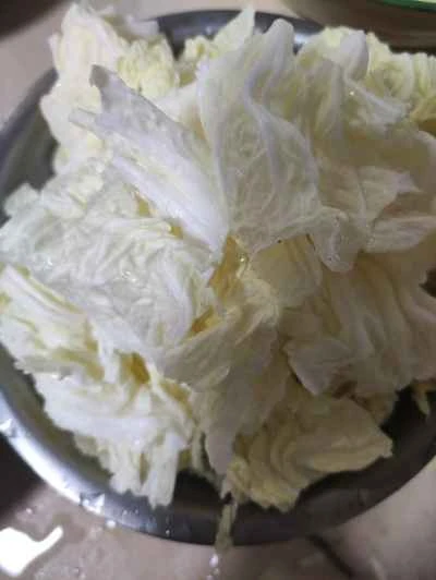 ベビーチンゲン菜の酢炒めの作り方：2