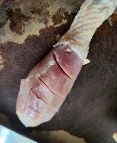 蒸し鶏もも肉のレシピ手順：2