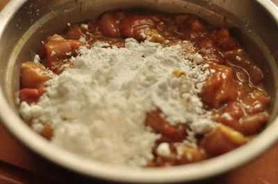 クミンチキンの作り方：3