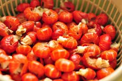 ガーリックシュリンプのしっぽを作る手順：3