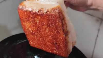 豚バラ肉のピクルスとカラシナの煮込みの作り方：6