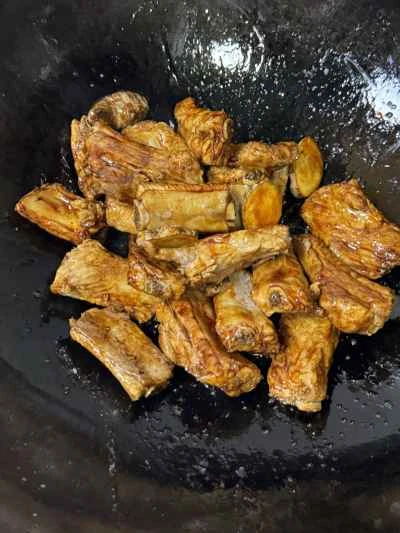 いんげん豆入り豚スペアリブの煮込みの作り方：6