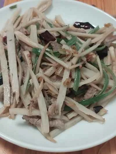 酸辣蓮根細切りのレシピ